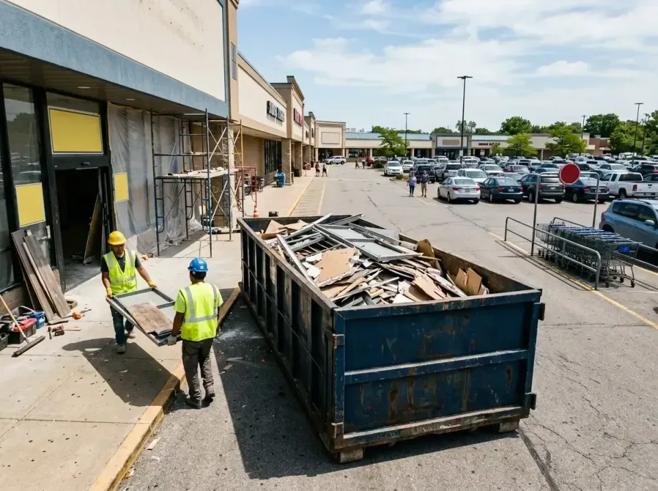 retail-store-renovation-debris-003 — frequently asked questions, Roll-off Dumpster Rentals in Desert Hills, AZ